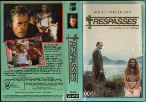 Trespasses (1984) film online,Peter Sharp,Patrick McGoohan,Emma Piper,Andy Anderson,Terence Cooper